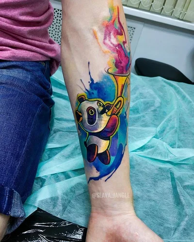 Тату Москва Slava Jangle tattoo 016