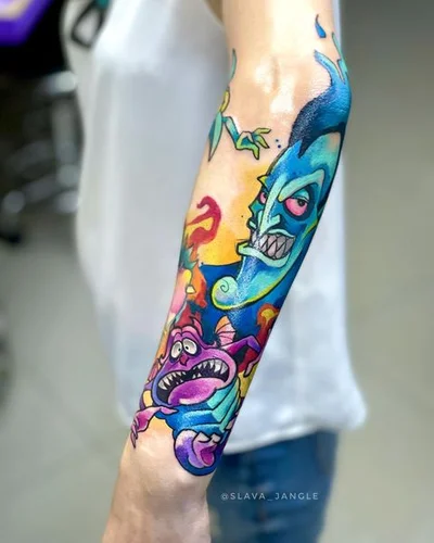 Тату Москва Slava Jangle tattoo 019