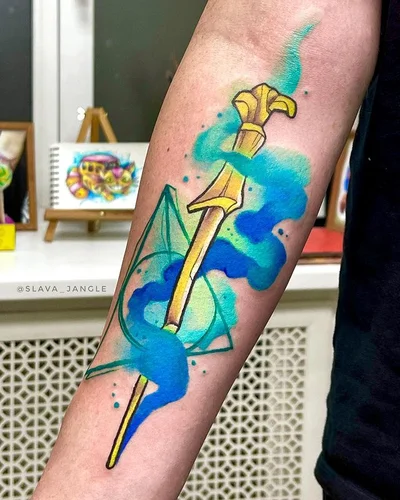 Тату Москва Slava Jangle tattoo 028