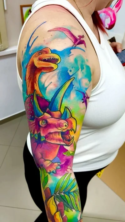 Тату Москва Slava Jangle tattoo 030