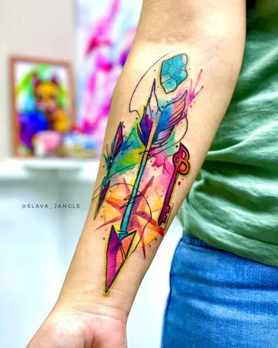 Тату Москва Slava Jangle tattoo 034