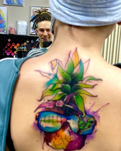 Тату Москва Slava Jangle tattoo 037