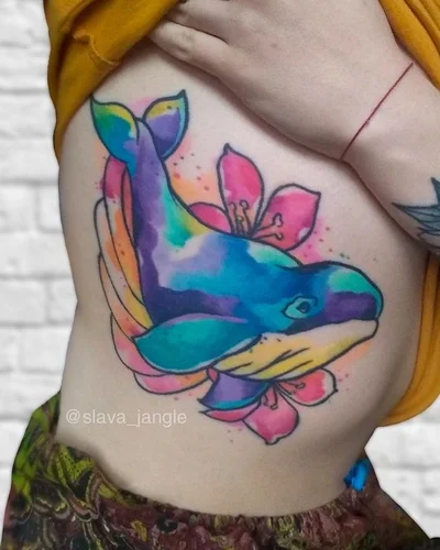 Тату Москва Slava Jangle tattoo 040