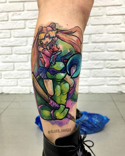 Тату Москва Slava Jangle tattoo 047