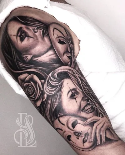 Sleepy Lily tattoo 010