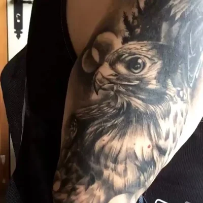 Sleepy Lily tattoo 022