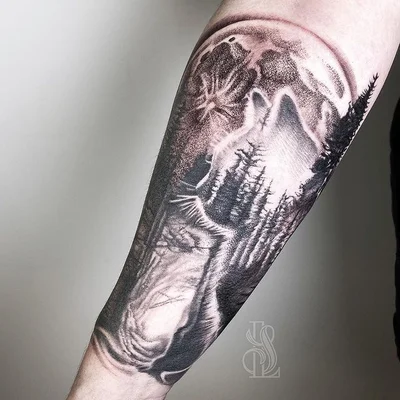 Sleepy Lily tattoo 034