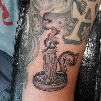 Slimer tattoo 015