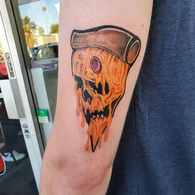 Slimer tattoo 021