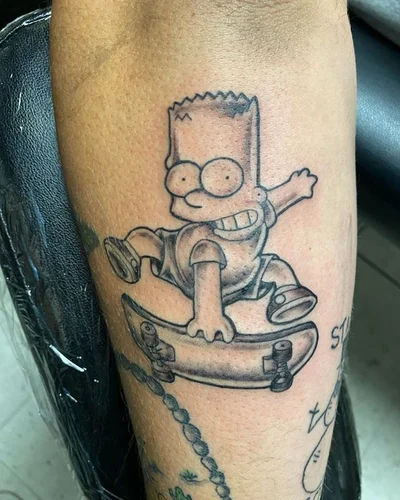 Slimer tattoo 034