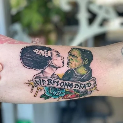 Slimer tattoo 047