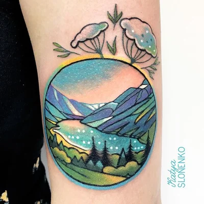 Svetlana Korenkova tattoo 007