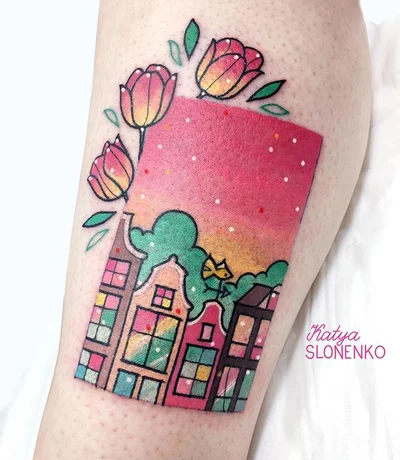 Svetlana Korenkova tattoo 038