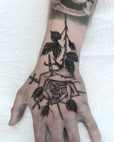 никто tattoo 021