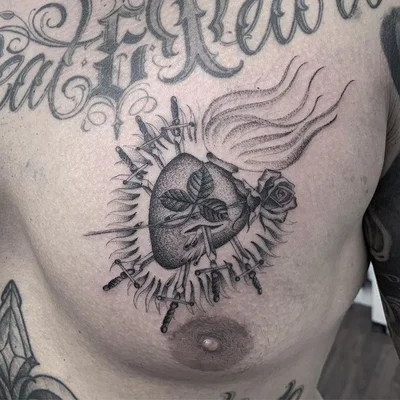 никто tattoo 023