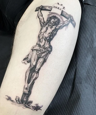 никто tattoo 027