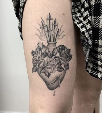 никто tattoo 029
