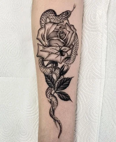 никто tattoo 047