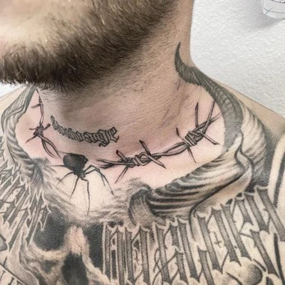 никто tattoo 048