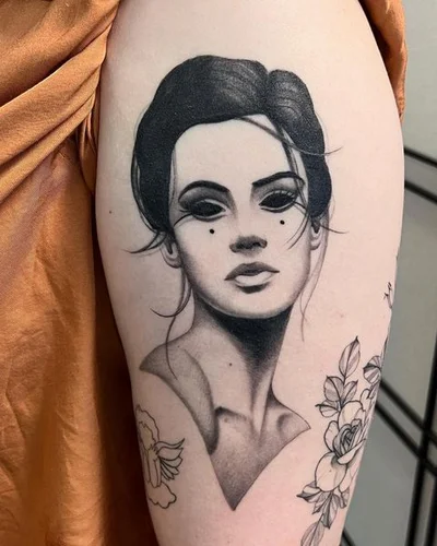 никто tattoo 050