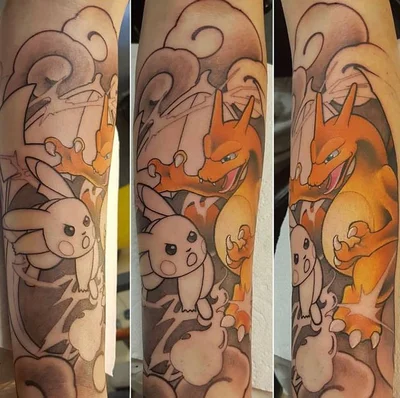 Snakebite tattoo 036