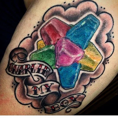 Sneker One tattoo 020