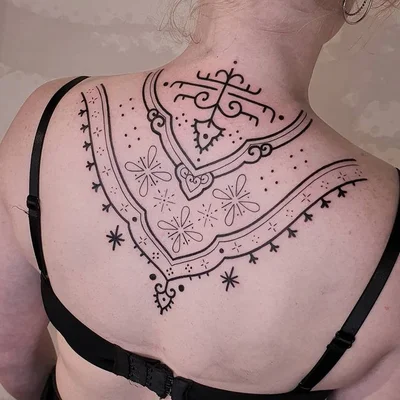 Snip Art tattoo 008