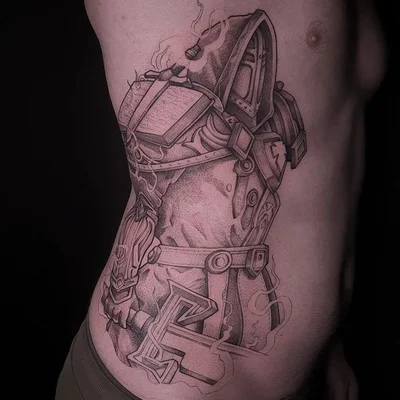 Snip Art tattoo 010