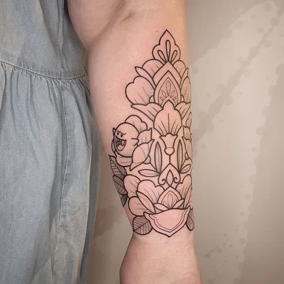 Snip Art tattoo 021