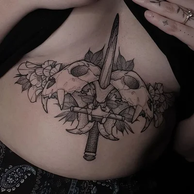 Snip Art tattoo 024
