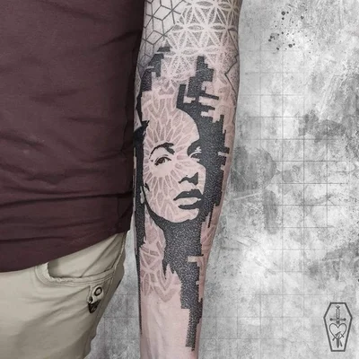 Snip Art tattoo 028