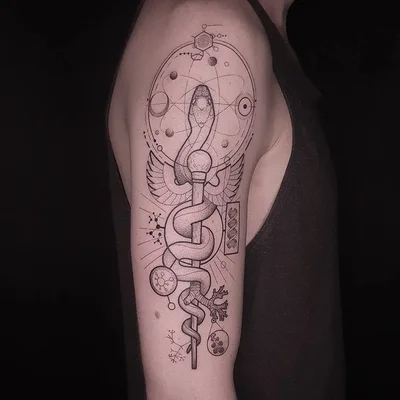 Snip Art tattoo 030