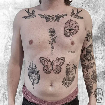 Snip Art tattoo 037
