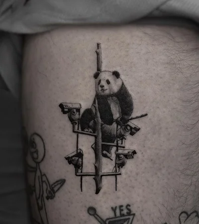 Snuffy tattoo 030
