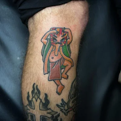 Spencer/Sock tattoo 017
