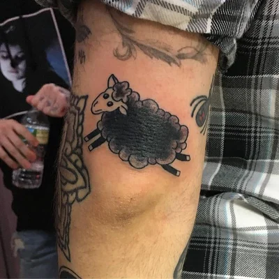 Spencer/Sock tattoo 019