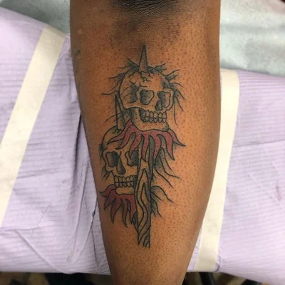 Spencer/Sock tattoo 023