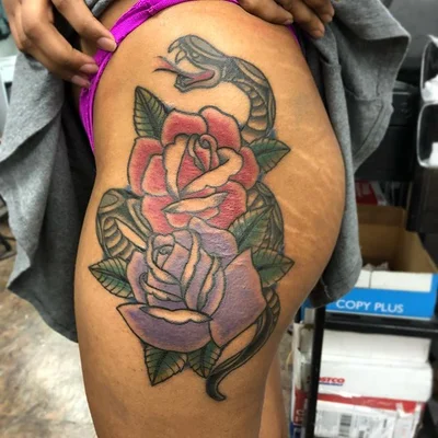 Spencer/Sock tattoo 024