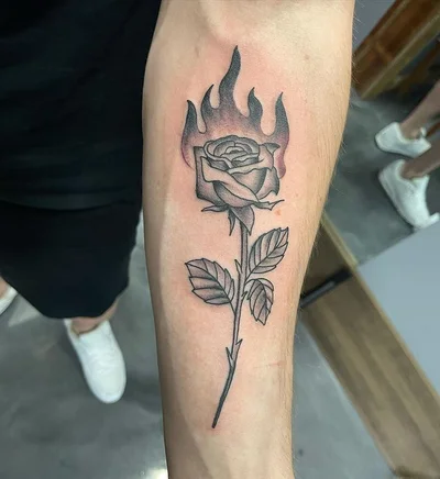 Spencer/Sock tattoo 026