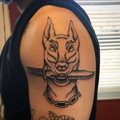 Spencer/Sock tattoo 029