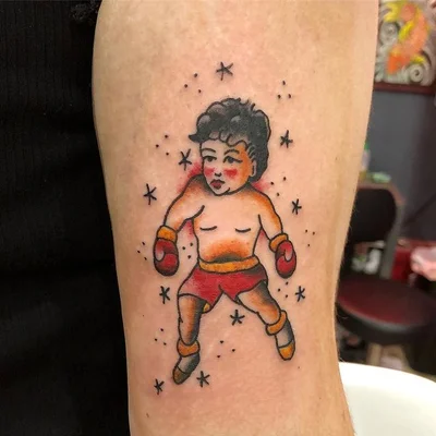 Spencer/Sock tattoo 032