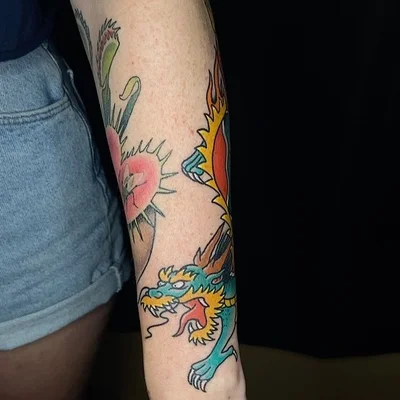 Spencer/Sock tattoo 033