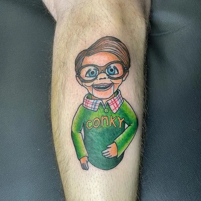 Spencer/Sock tattoo 037