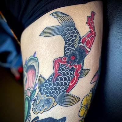Spencer/Sock tattoo 039