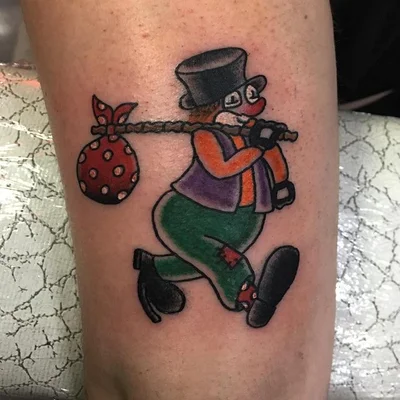 Spencer/Sock tattoo 050