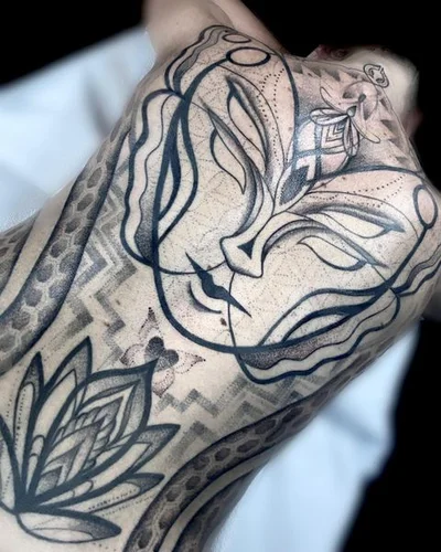 Soleil (or Sol) Spectra tattoo 007