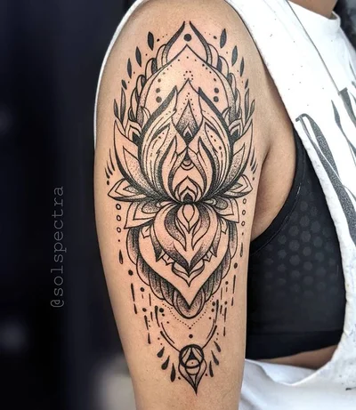 Soleil (or Sol) Spectra tattoo 009