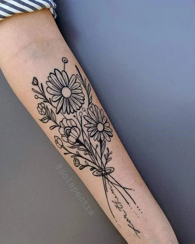 Soleil (or Sol) Spectra tattoo 014