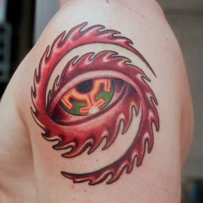Soleil (or Sol) Spectra tattoo 020