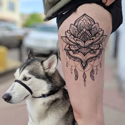 Soleil (or Sol) Spectra tattoo 022